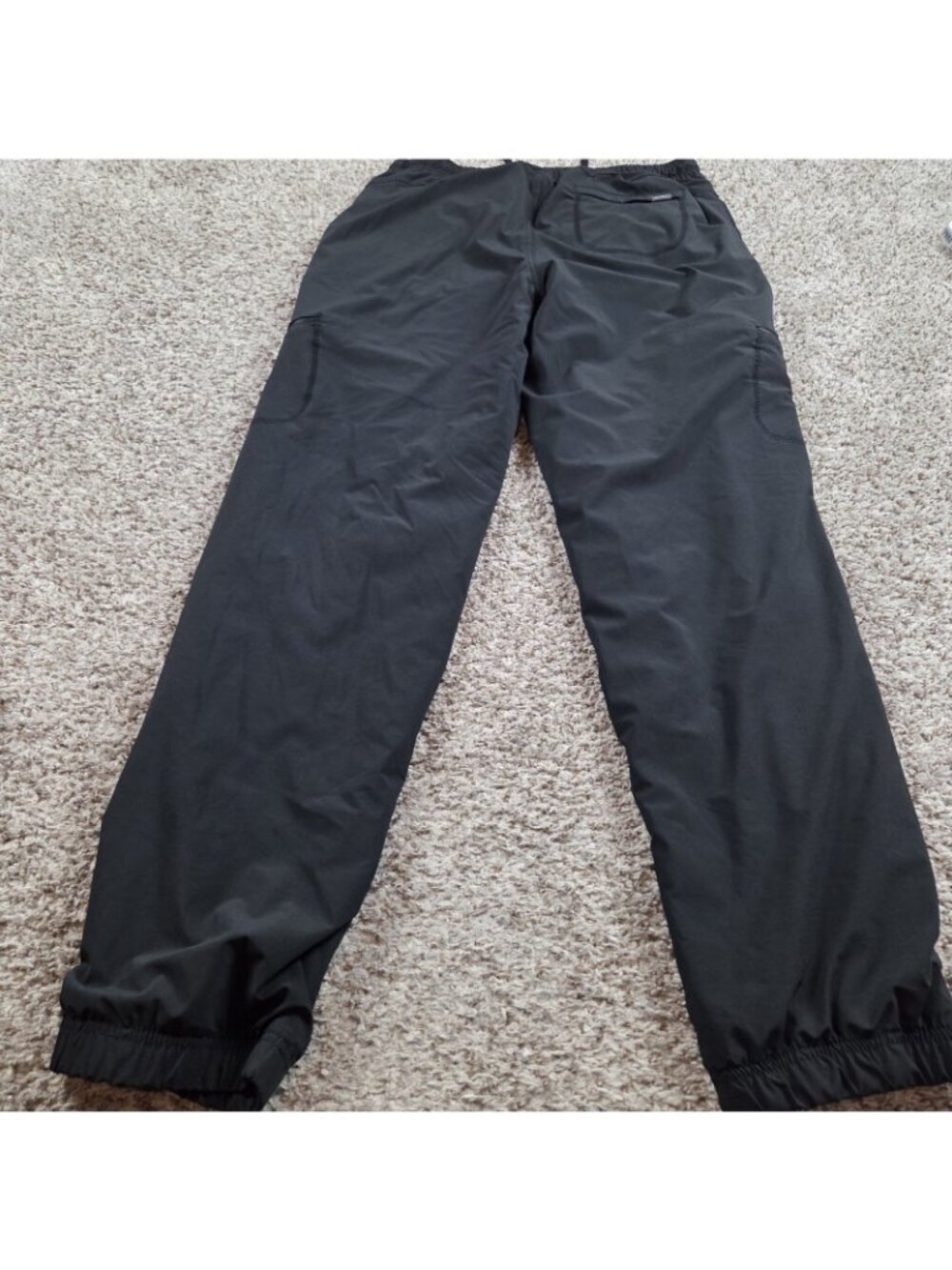 Eddie Bauer Fleece Lined Cargo Jogger Pants Women’s 10 Outdoor Black - Picture 5 of 5